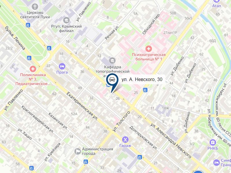 Автошкола на ул. А.Невского 30