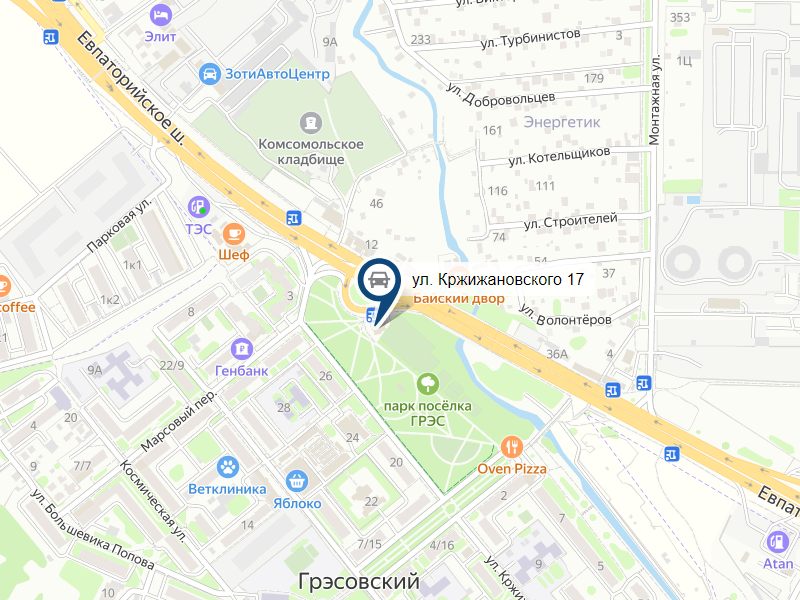 Автошкола на ул. Кржижановского, 17